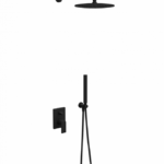 Ugradna baterija sa tuš setom 1 COPEN NOOK mat crna