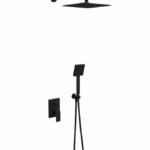 Ugradna baterija sa tuš setom 2 COPEN NOOK mat crna