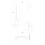 Ugradna baterija za lavabo COPEN NOOK hrom - Слика 3