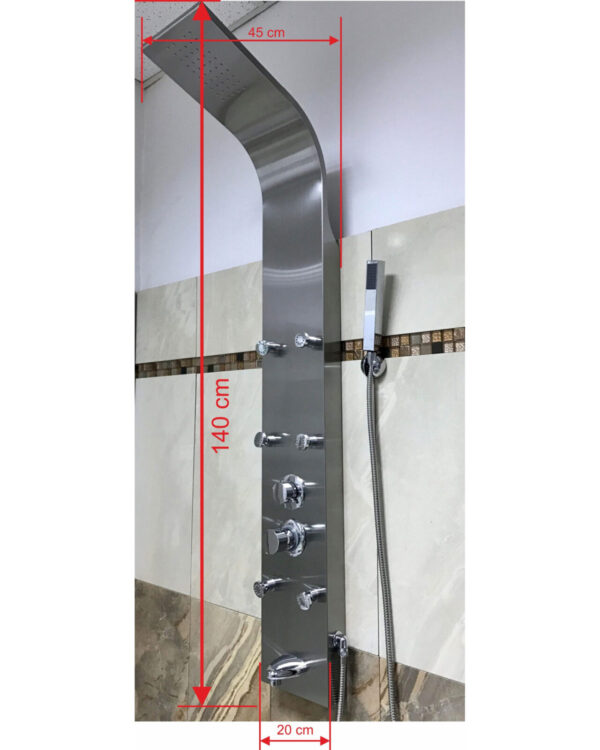 Inox usponski tuš masažer Berg 10 - Слика 2