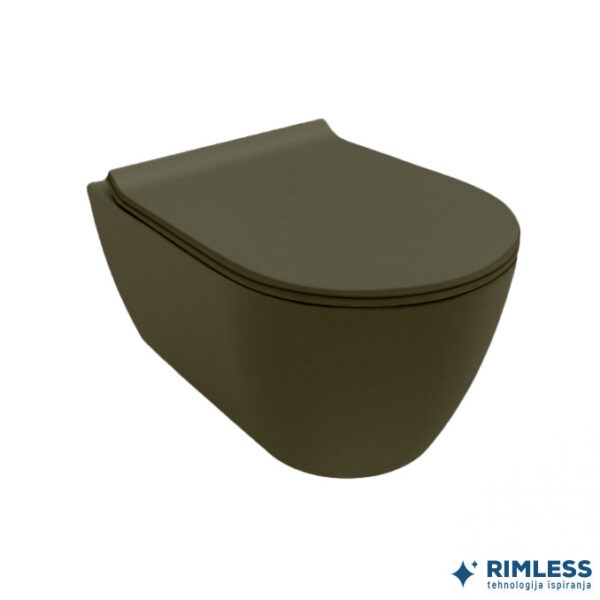 WC daska HATRIA FUSION forest softclose - Slika 2