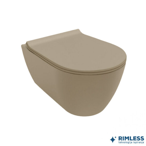 WC daska HATRIA FUSION ivory softclose - Slika 2