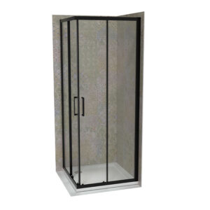 Tuš kabina COPEN ATLAS PRO kvadratna crna