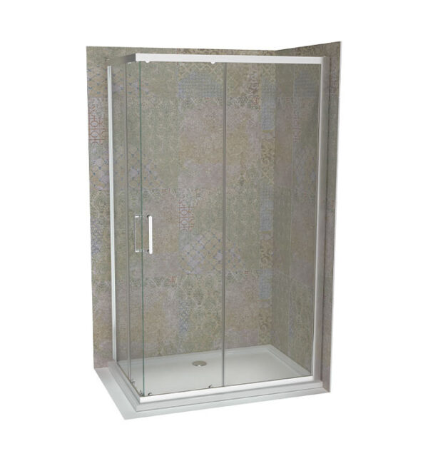 Tuš paravan ATLAS PRO dupla vrata - Слика 2