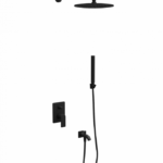 Ugradna baterija sa tuš setom 3 COPEN NOOK mat crna