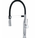 Jednoručna baterija za sudoperu COPEN PEPPER A sa flex lulom 2F hrom sa 3 cevi