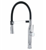 Jednoručna baterija za sudoperu COPEN PEPPER A sa flex lulom 2F hrom sa 3 cevi