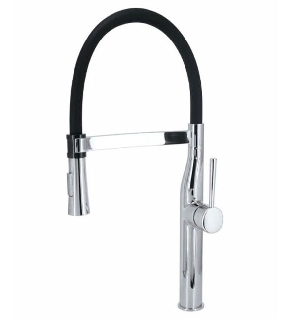 Jednoručna baterija za sudoperu COPEN PEPPER A sa flex lulom 2F hrom sa 3 cevi - Слика 1