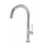 Jednoručna baterija za sudoperu COPEN SALT hrom sa 3 cevi