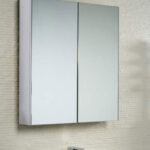 Dvokrilni ormarić sa ogledalom 55x65