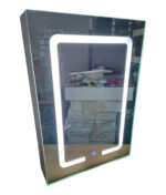 Jednokrilni ormarić sa LED ogledalom - Слика 2