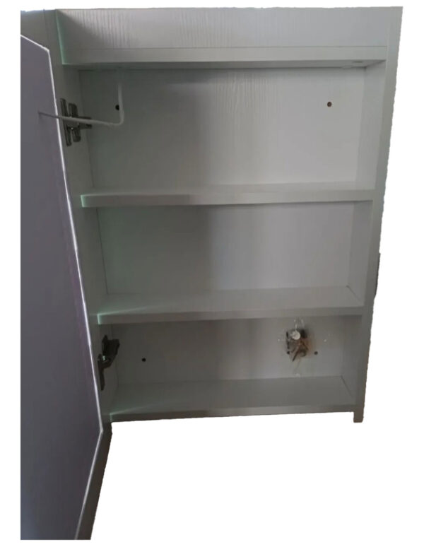 Jednokrilni ormarić sa LED ogledalom - Слика 3