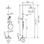 Vitto Verdeline set usponski tuš NP81-BVI7UVL - Слика 5