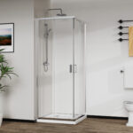 Tuš paravan Elemento Combo 80x80