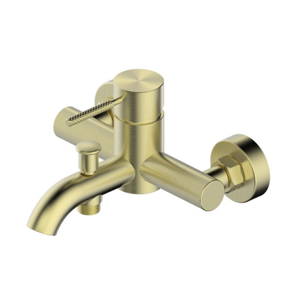 HERZ Luma slavina za kadu brushed gold - Слика 1