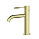 HERZ Luma slavina za umivaonik brushed gold