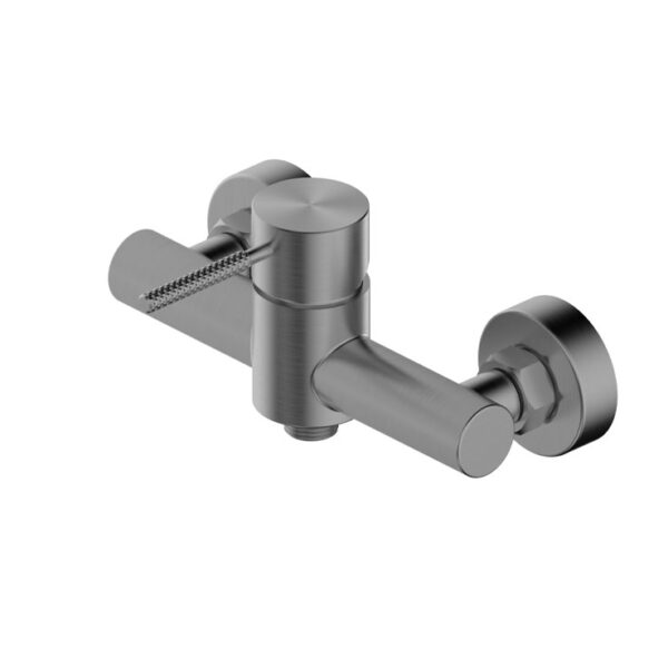 HERZ Luma slavina za tuš gun metal - Слика 1