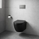 Konzolna WC šolja Nica Black - Слика 2