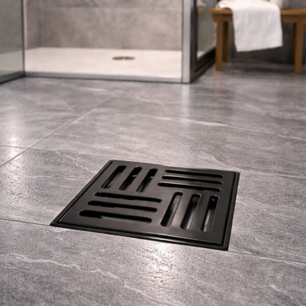Podna rešetka PROFIL M 150x150 teflon black - Slika 2