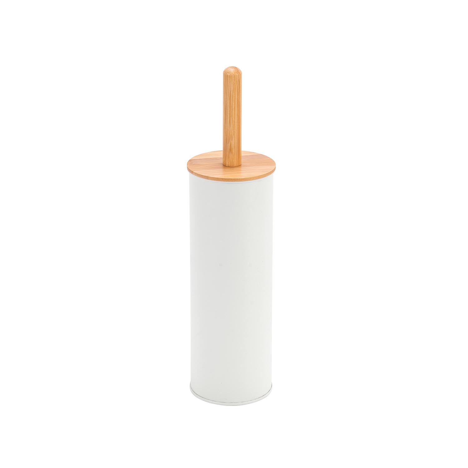 BIE-0929 white Smart WC četka belo/drvo - Slika 1