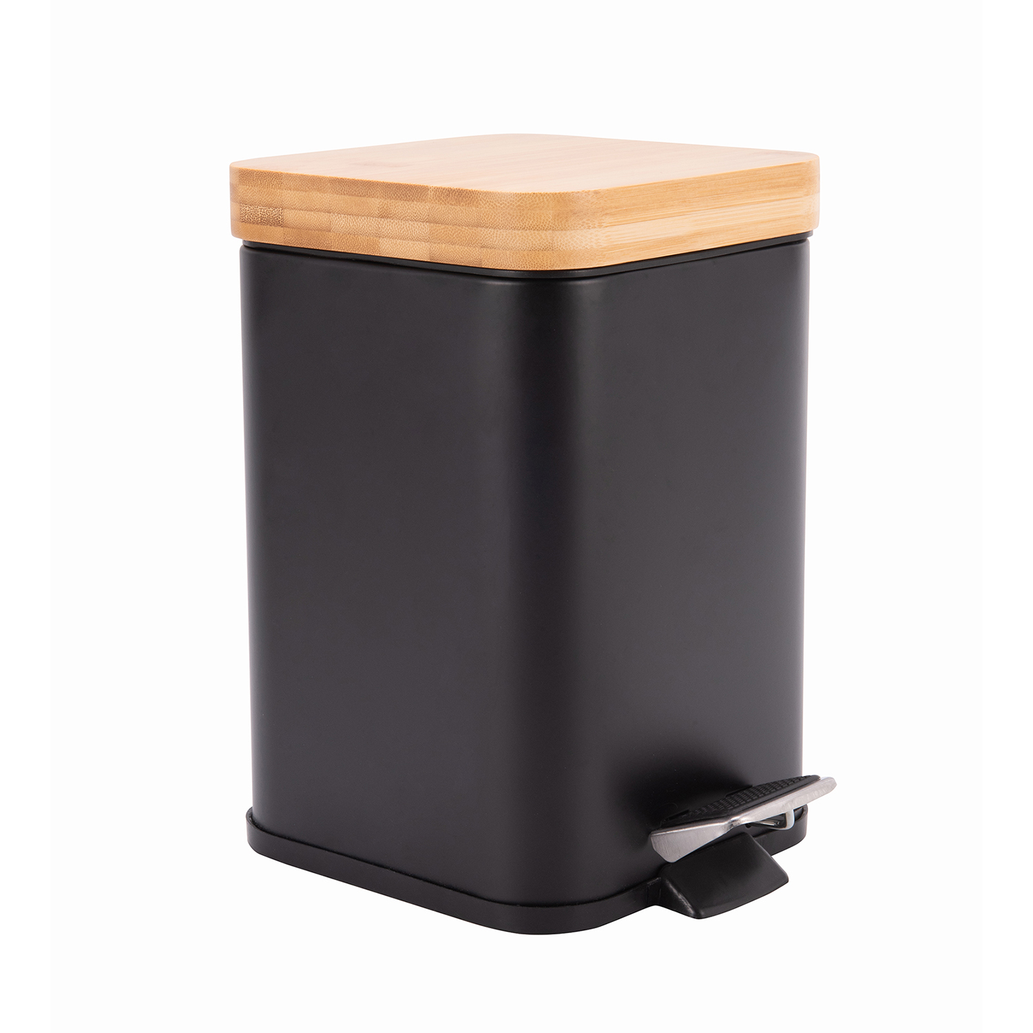 HIE-0604H SMART kanta za smeće 5l crno/drvo kocka - Slika 1
